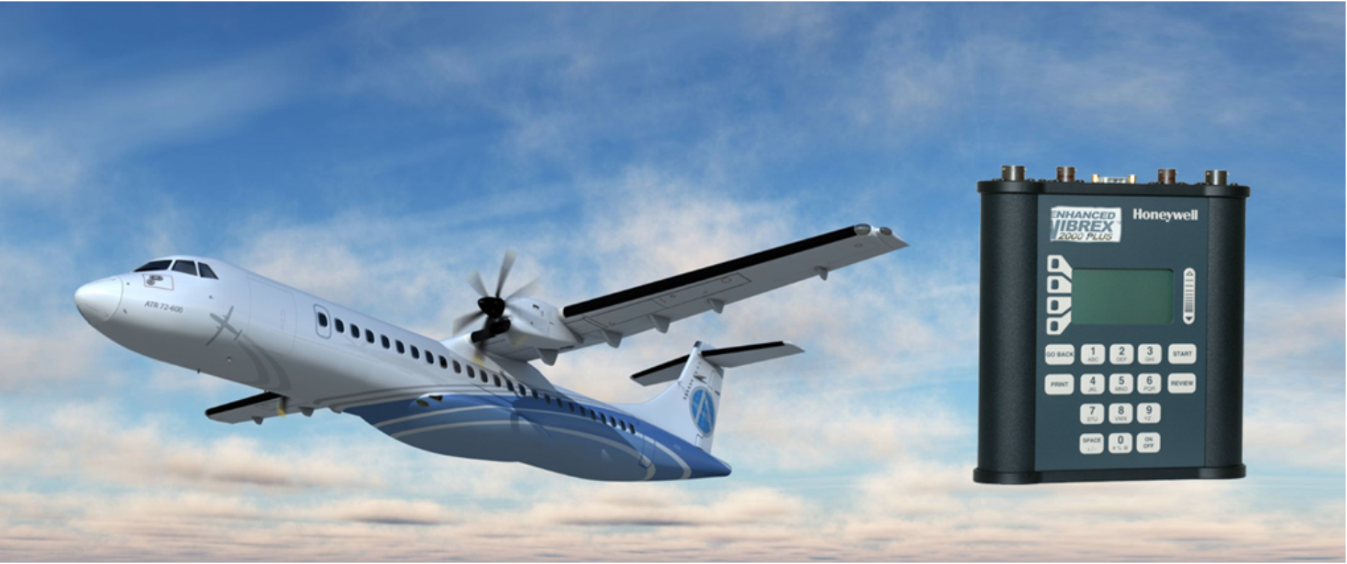 Vibrex 2000 fixed wing application